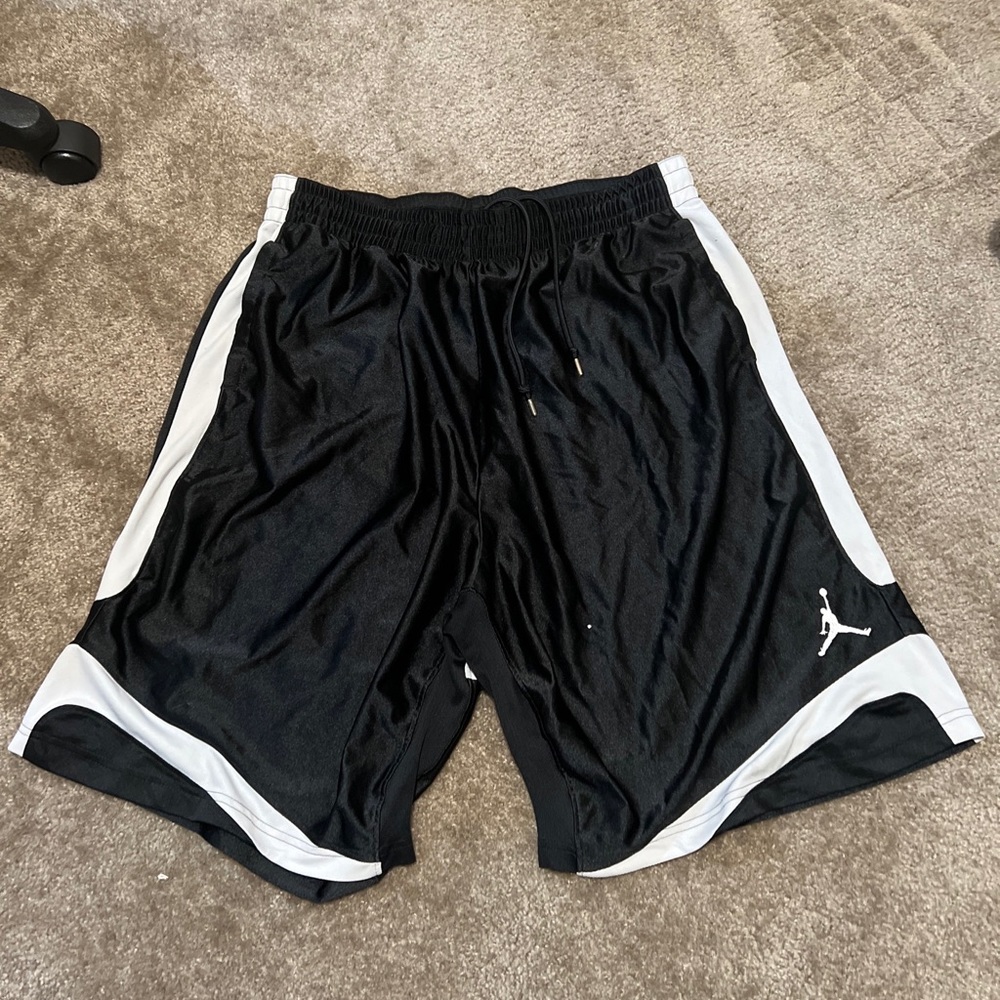 Nike Jordan Black and white shorts